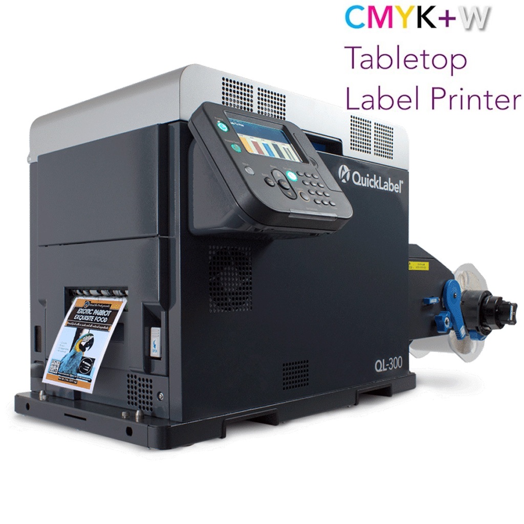 Astronova-Quicklabel-QL-300 Farbetikettendrucker mit Weiß (CMYK + W) - QuickLabel QL-300 – Bild 1