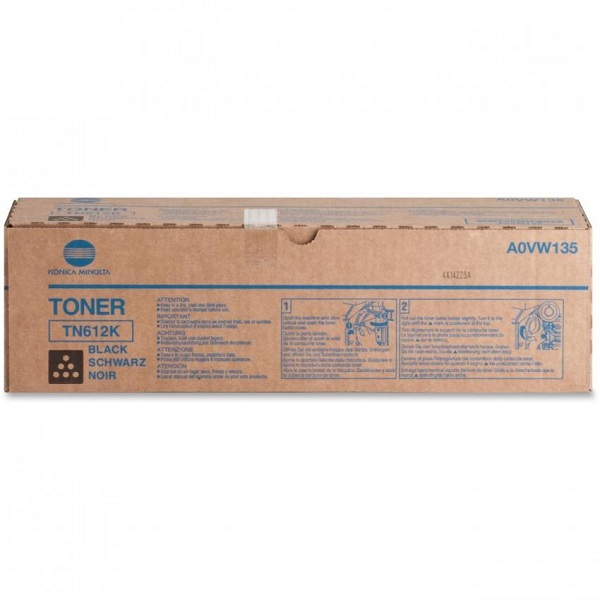 Konica Minolta toner cartridge black (A04P150, TN610K)